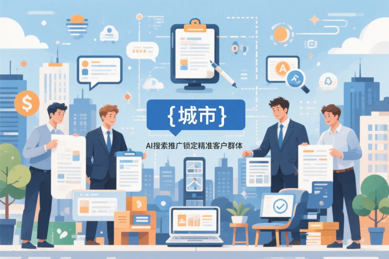 秦皇岛公司如何用AI搜索推广锁定精准客户群体