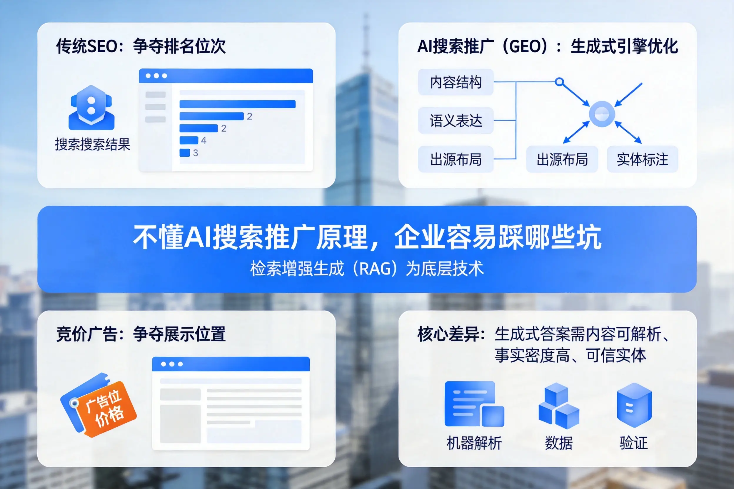 不懂AI搜索推广原理,秦皇岛企业容易踩哪些坑