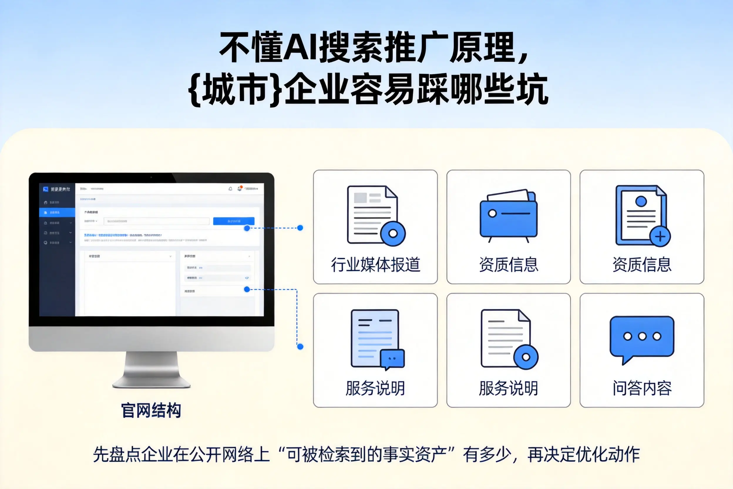 不懂AI搜索推广原理,秦皇岛企业容易踩哪些坑