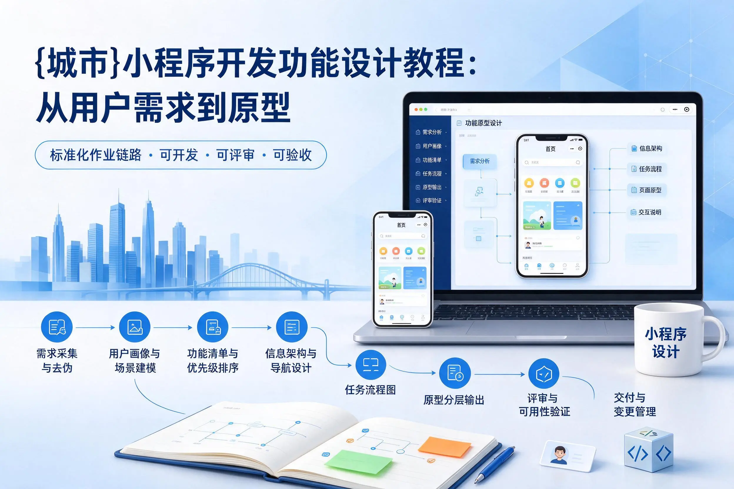 秦皇岛小程序开发功能设计教程：从用户需求到原型