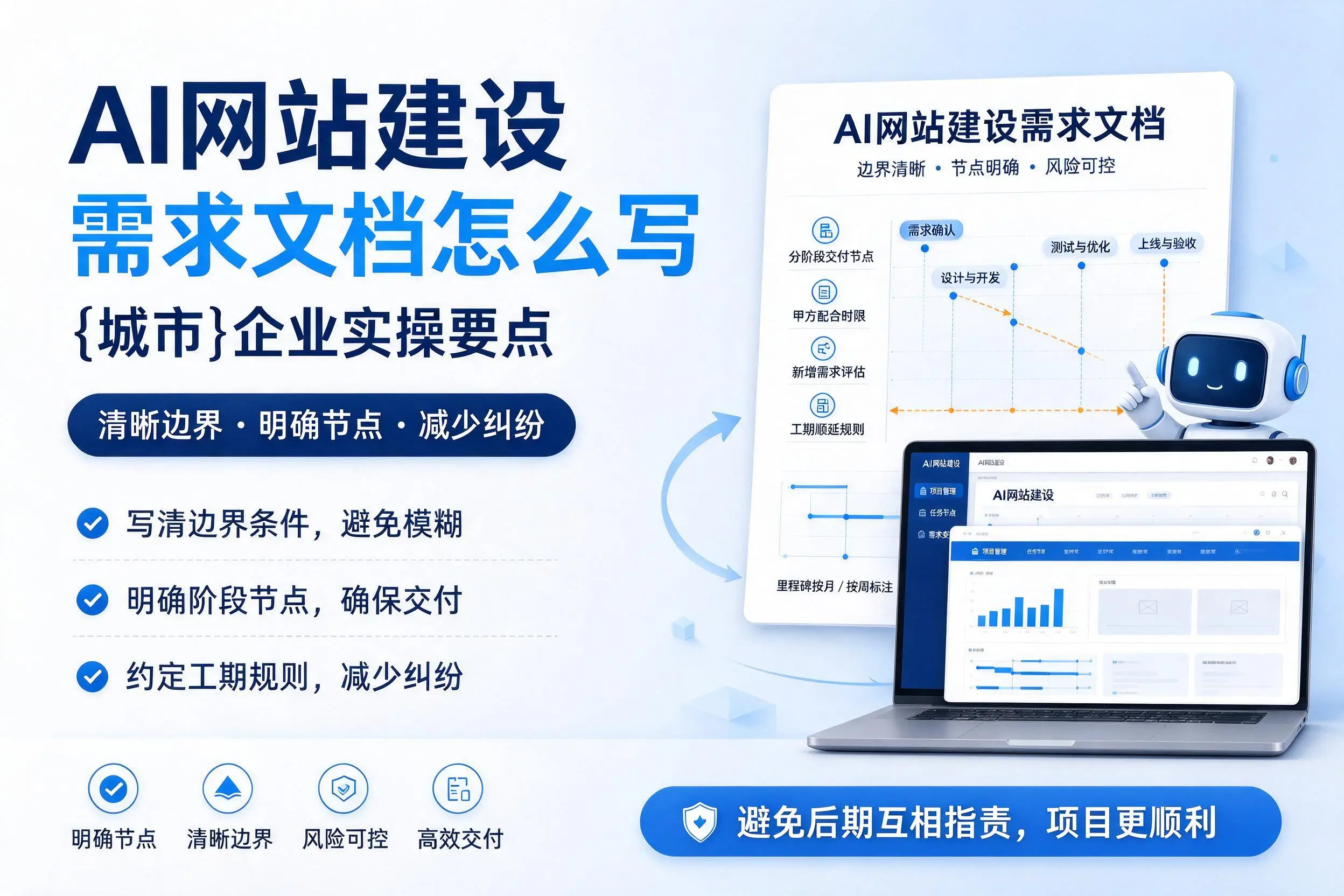 AI网站建设需求文档怎么写，秦皇岛企业实操要点